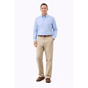 DOCKERS Classic Khaki Pants – Men's W40 L32 – Beige Straight Leg
